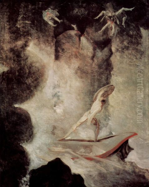 ScyllaandCharybdis). Oil Painting by Henry Fuseli