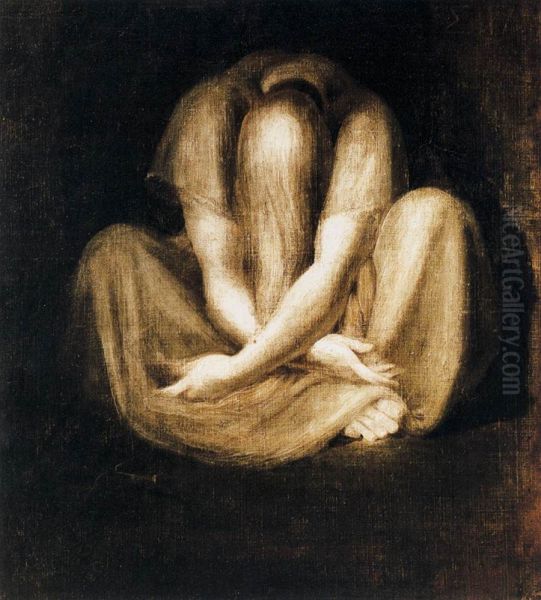 Silence Oil Painting by Henry Fuseli