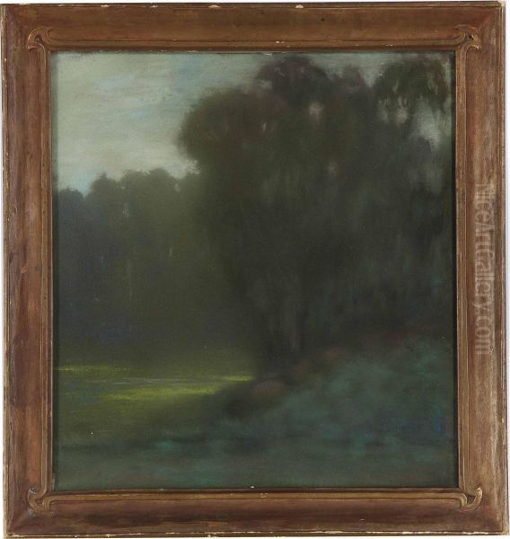 The Edge Of The Forest Oil Painting by Giuseppe Cadenasso