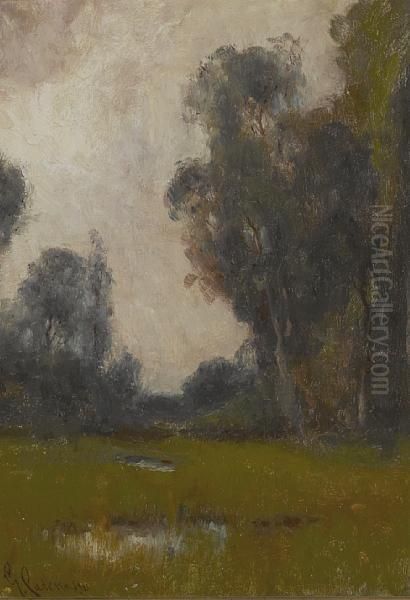 The Glade Oil Painting by Giuseppe Cadenasso