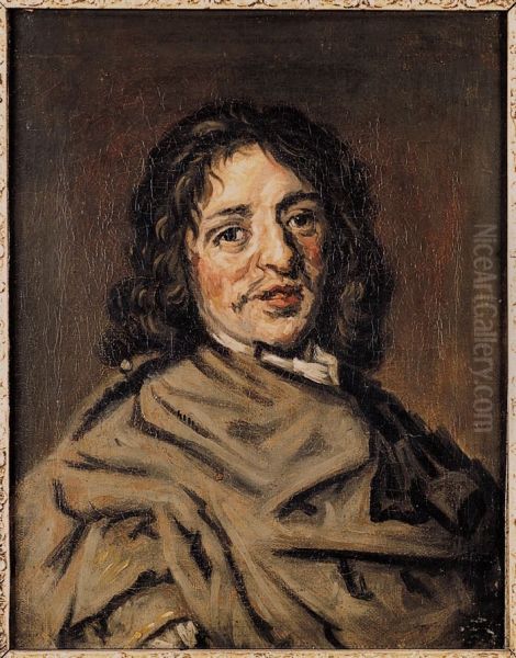 Mansportratt Oil Painting by Frans Hals