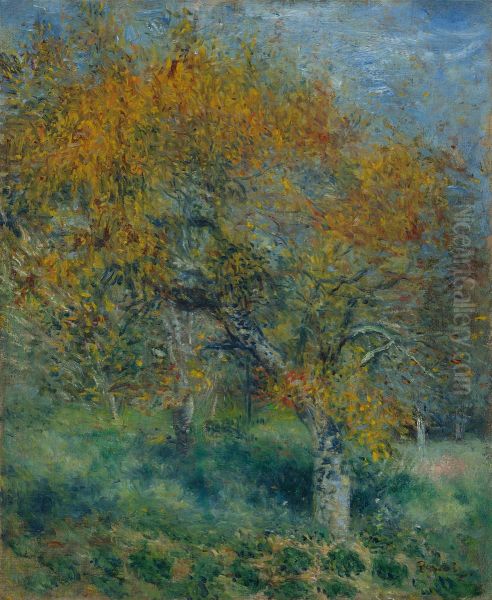 Der Birnbaum Oil Painting by Pierre-Auguste Renoir