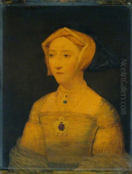 Queen Jane Seymour Oil Painting by Hans Holbein the Younger