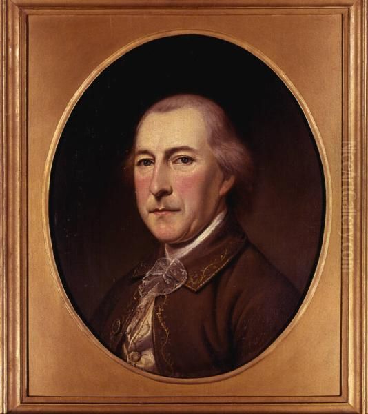 Pieter Johan van Berckel (1725-1800) Oil Painting by Charles Willson Peale