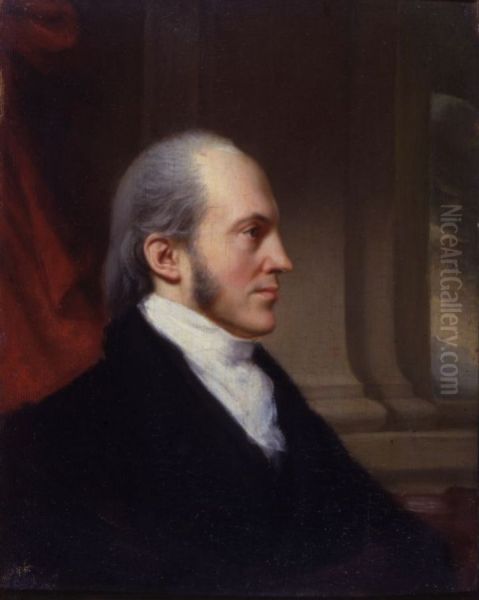 Aaron Burr (1756-1836) Oil Painting by John Vanderlyn