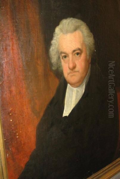 Reverend John Stanford, DD (1754-1834) Oil Painting by John Wesley Jarvis