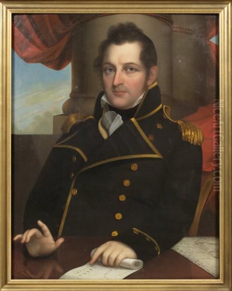 Melancthon Taylor Woolsey (1780-1838) Oil Painting by Abraham Tuthill