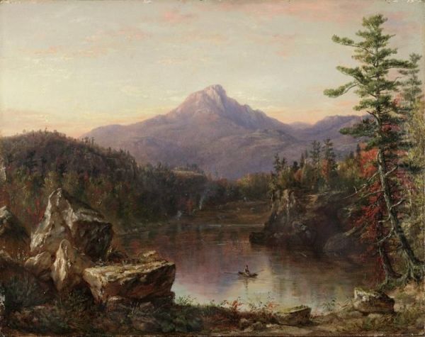 Chocorua Peak, New Hampshire Oil Painting by Daniel Huntington