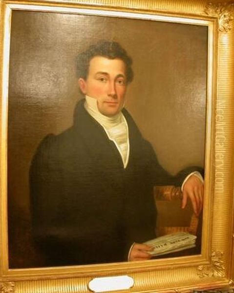 Elias G. Drake Oil Painting by John Neagle