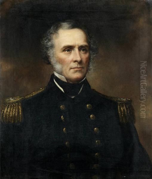 Samuel Livingston Breese (1794-1870) Oil Painting by Daniel Huntington