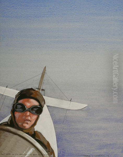 What Greets the Eye When You Look Back at the Pilot Oil Painting by Frank Johnston