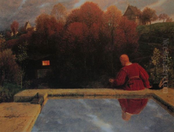 The Homecoming Oil Painting by Arnold Bocklin