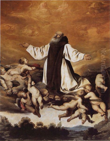 Apotheosis of Saint Jerome Oil Painting by Francisco De Zurbaran