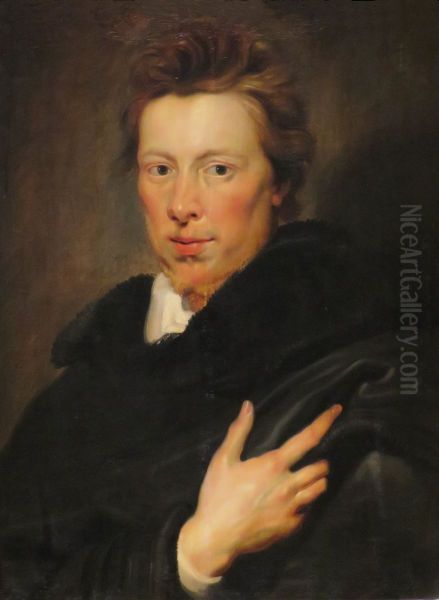 Portrait of Daniel Nijs Oil Painting by Peter Paul Rubens