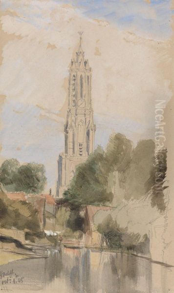 Delft Oil Painting by James Holland