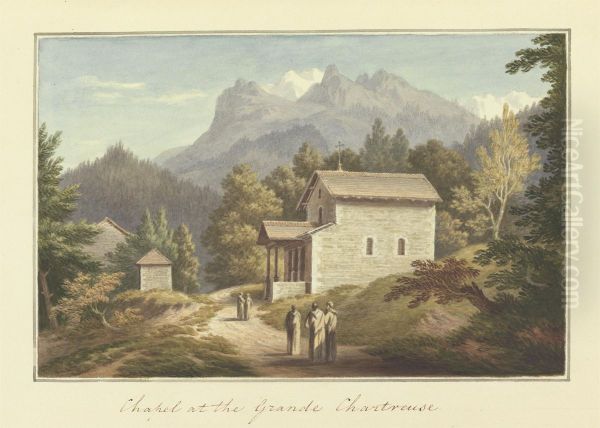 [One from] Views in Saxony, France, Spain, Reba, Italy, Sicily... Oil Painting by Sir Richard Hoare, 2nd Baronet