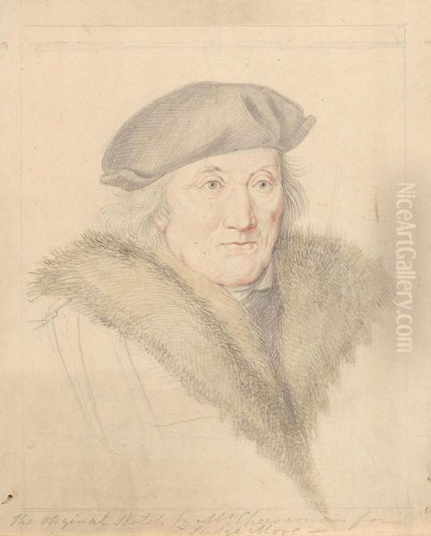 Sir Thomas More Oil Painting by Thomas Cheesman