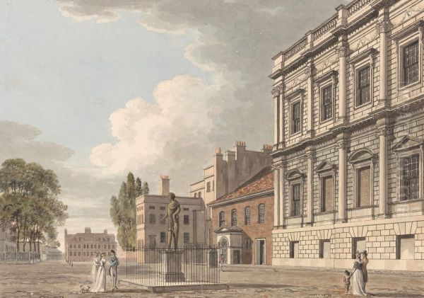 Banqueting House, Whitehall Oil Painting by Thomas Malton