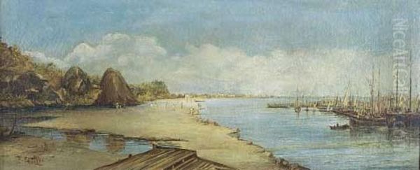 Marinha Oil Painting by Benedito Calixto De Jesus