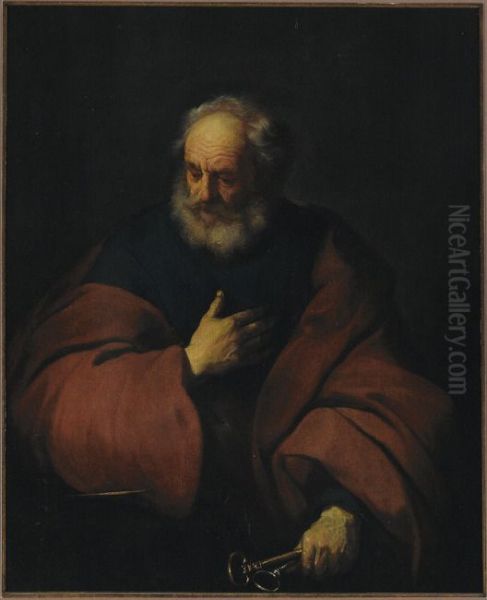 Saint Peter Oil Painting by Jacob Adriaensz Backer