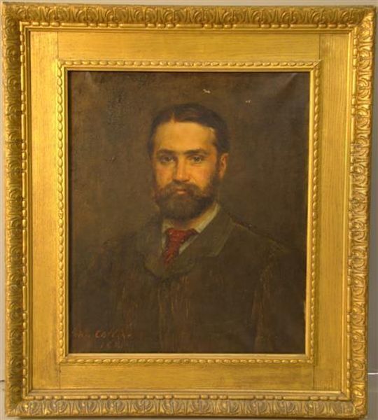 Portrait Of A Gentleman Oil Painting by John Callier