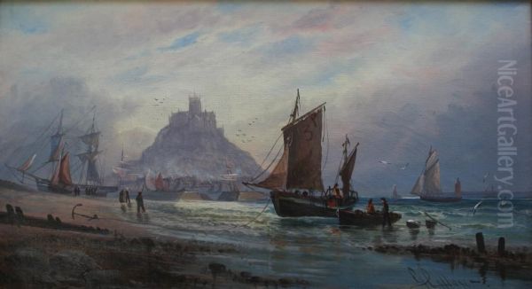 Evening, St. Michael's Mount; Oil Painting by George D. Callow