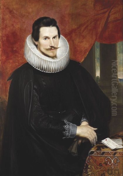 Portrait of Joris Vekemans Oil Painting by Cornelis De Vos