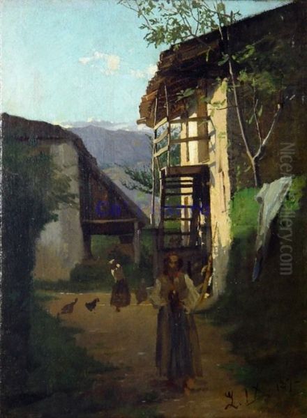 Paesaggio Oil Painting by Luigi Nono