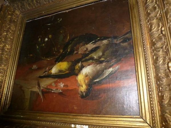 Nature Morte Aux Perdraux Oil Painting by Giovanni Calvini