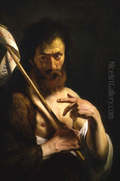 St. John the Baptist Oil Painting by Jacob Jordaens