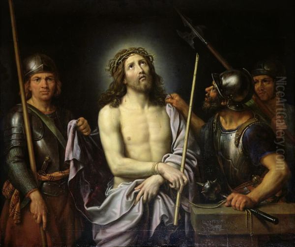 Ecce homo(voici l'homme) Oil Painting by Pierre Mignard I