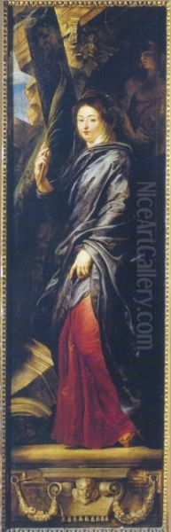 Saint Martina Oil Painting by Peter Paul Rubens