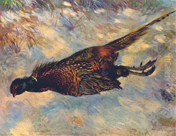 The Pheasant Oil Painting by Pierre-Auguste Renoir