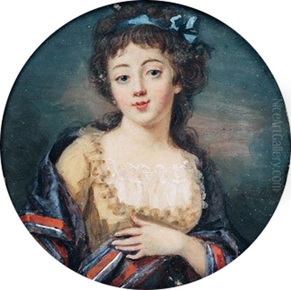 Self-portrait of Mme Benoist Oil Painting by Marie-Guillemine Benoist