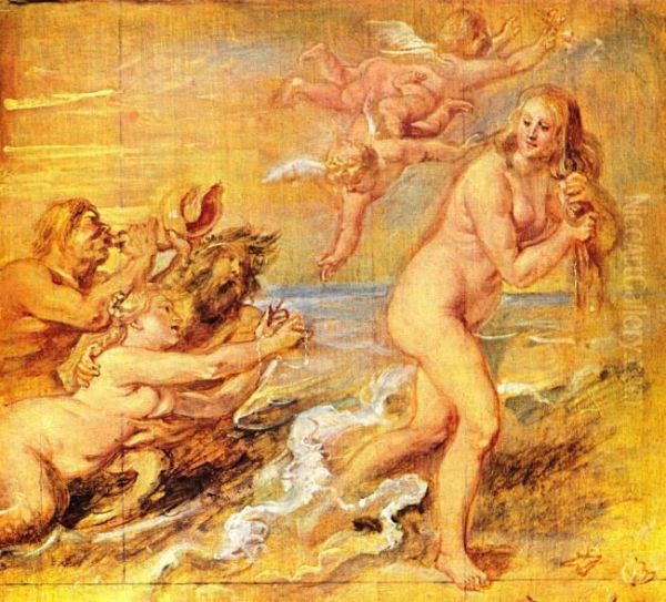 The Birth of Venus Oil Painting by Peter Paul Rubens