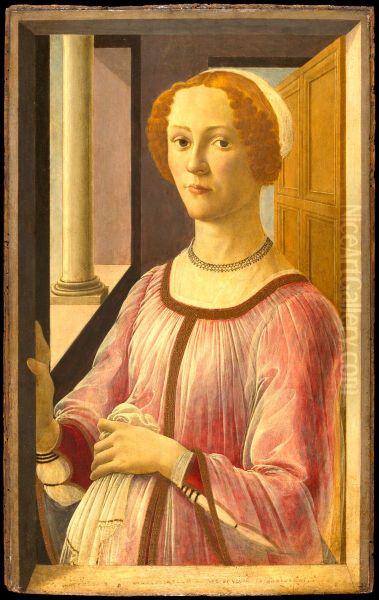 Portrait of Smeralda Bandinelli Oil Painting by Sandro Botticelli