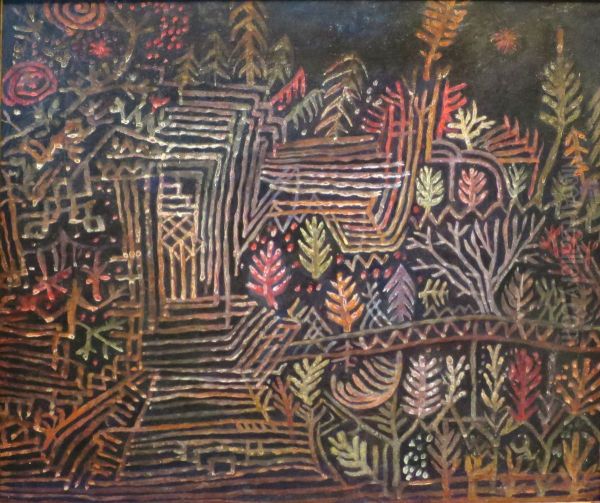 Untitled (Reconstruction) Oil Painting by Paul Klee