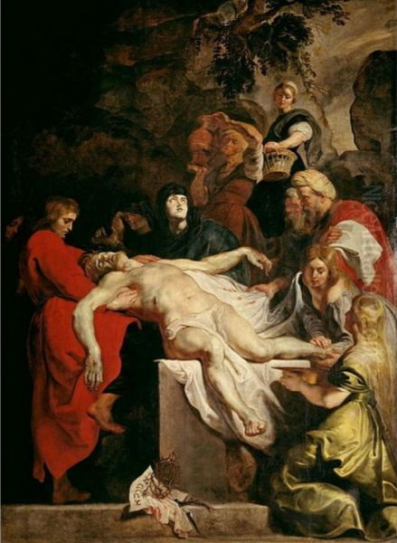 The entombment of Christ Oil Painting by Peter Paul Rubens