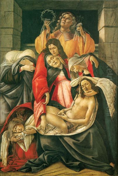 The Lamentation over the Dead Christ Oil Painting by Sandro Botticelli