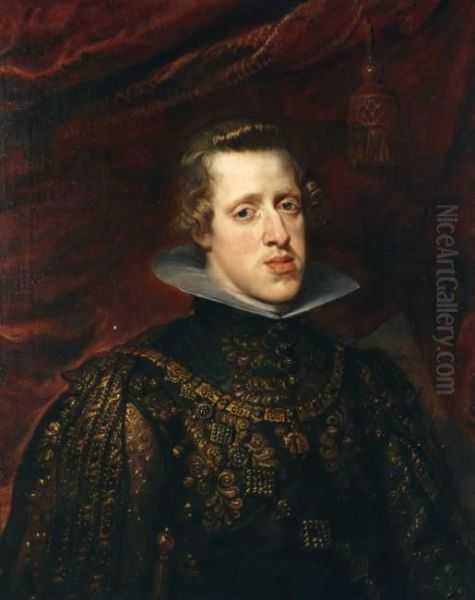 Portrait of Philip IV (1605-1665), King of Spain Oil Painting by Peter Paul Rubens