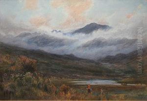 West Of Ireland Landscape Oil Painting by James Camerson