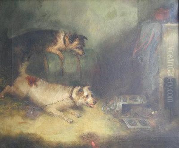 The Stolen Candle Oil Painting by George Camfield