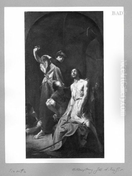 fettering of a martyr Oil Painting by Giovanni Battista Piazzetta