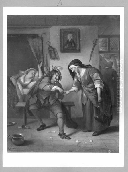 Die Kupplerin Oil Painting by Jan Steen