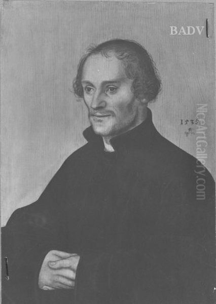 Portrait of Melanchthon Oil Painting by Lucas Cranach the Elder