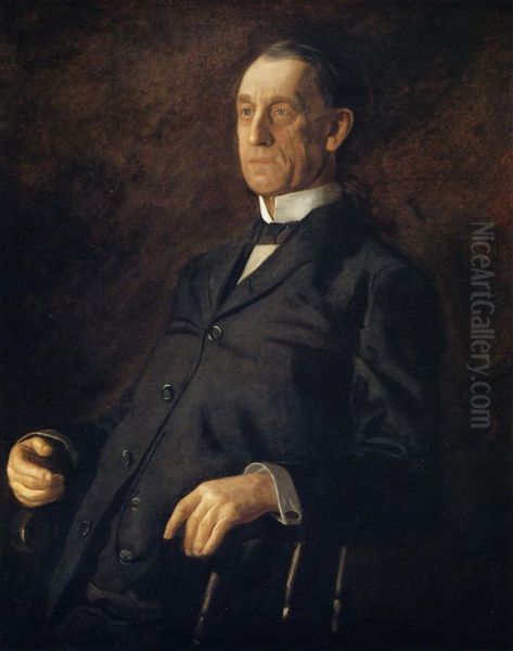 Portrait of Ashbury Wright Lee Oil Painting by Thomas Eakins