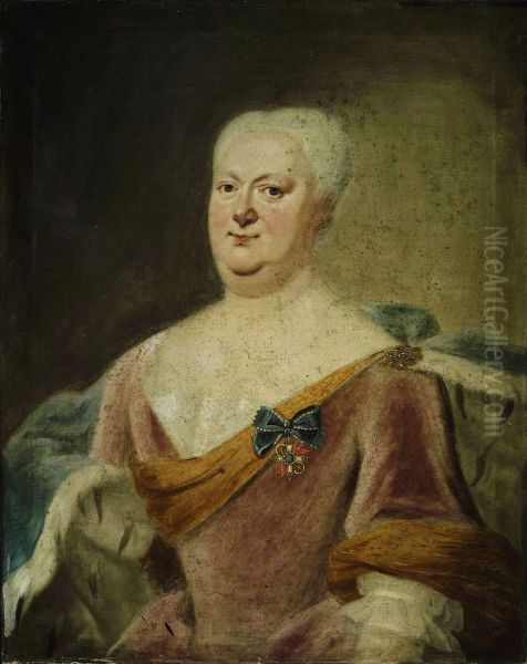 Elisabeth Sophie of Brunswick Luneburg Oil Painting by Domenicus van der Smissen