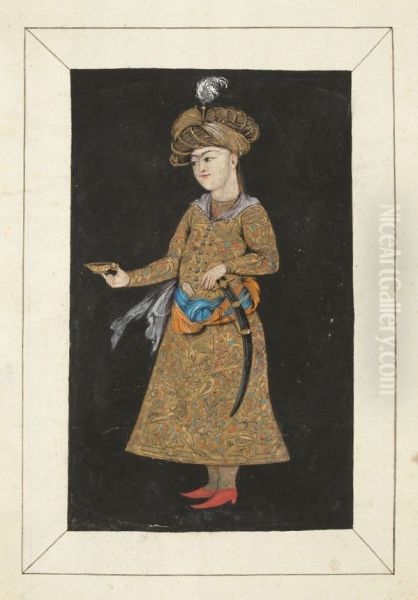 Persian Youth Oil Painting by Gesina Ter Borch