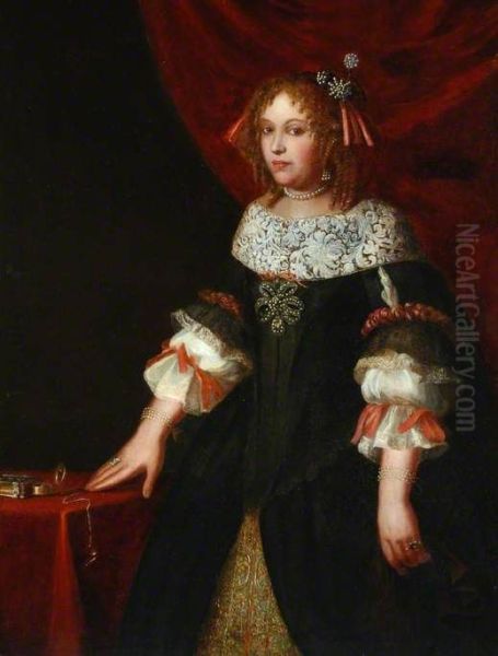 Maria Anna van Berchem, Countess of Crykenborch Oil Painting by unknown