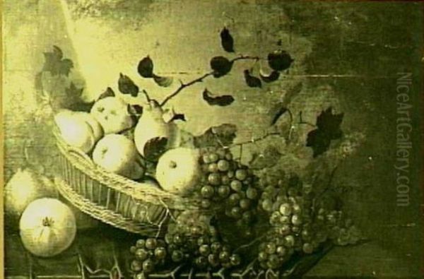 Fruit still life Oil Painting by Gerrit Van Vucht